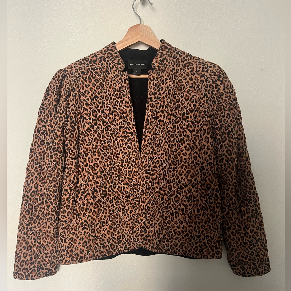 Leopard Print Jacket